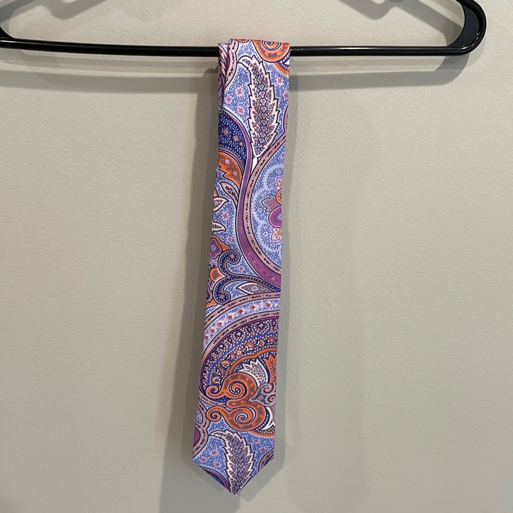Ted baker paisley print tie